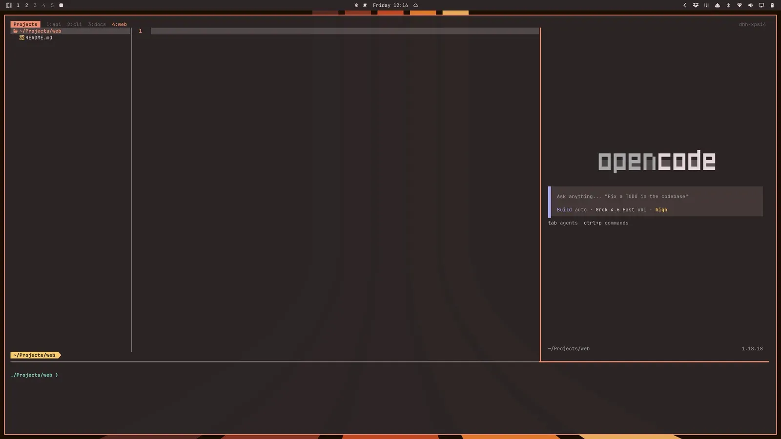 tmux-tdlm